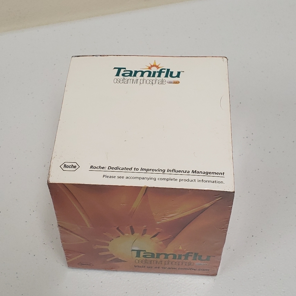 Tamiflu Note Cube Pharmaceutical Drug Rep Advertising Paper Promo - Picture 3 of 8